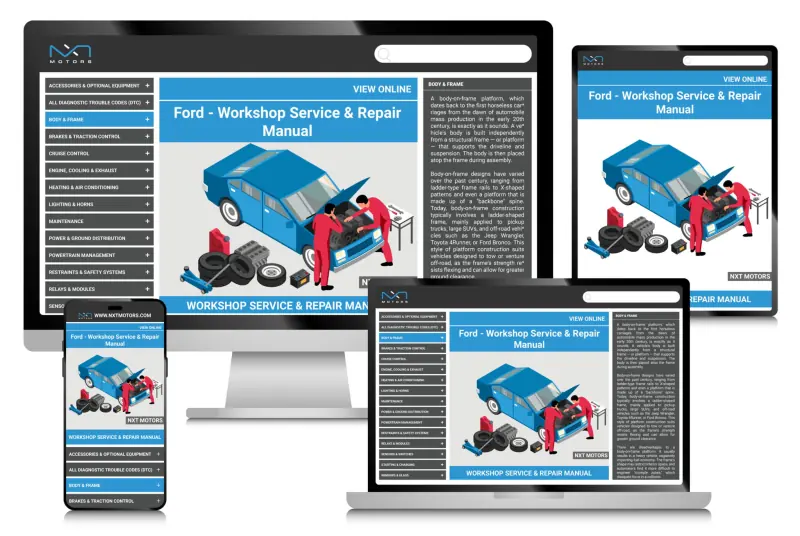 2001-2002 Ford Focus ZTS Workshop Service & Repair Manual